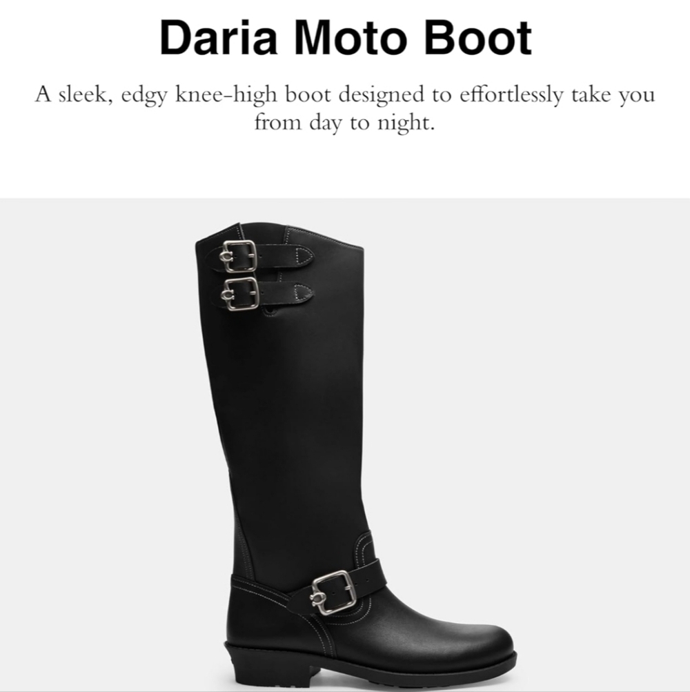 Coach Daria Moto Boots